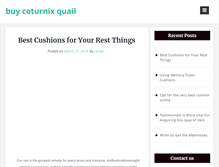 Tablet Screenshot of buycoturnixquail.com